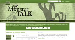 Desktop Screenshot of monstertalk.skeptic.com